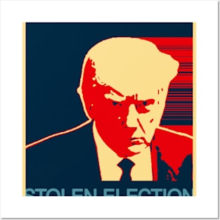 Donald Trump Mugshot Posters and Art